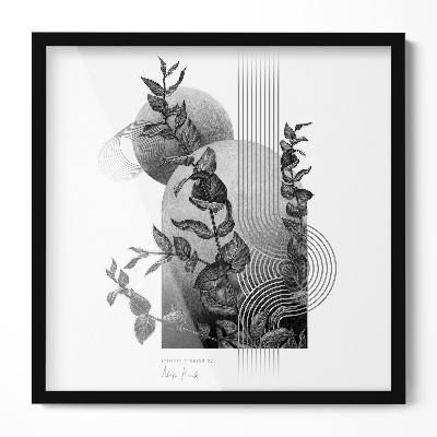 Fotorahmen schwarz 50x50 cm