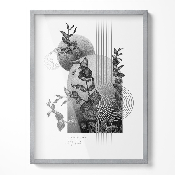 Bilderrahmen silber 60x80 cm