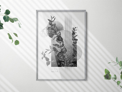 Fotorahmen silber 70x100 cm