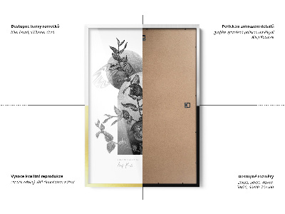 Posterrahmen gold 70x100 cm