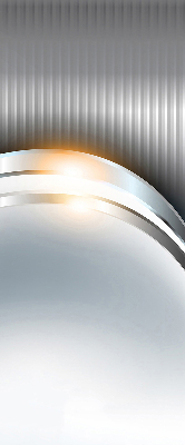 Fensterrollo innen in Stahlabstraktion