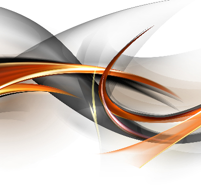 Fensterrollo innen mit orangefarbenem Linienmuster