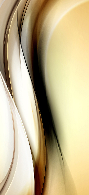 Rollo Fenster in gelber Abstraktion
