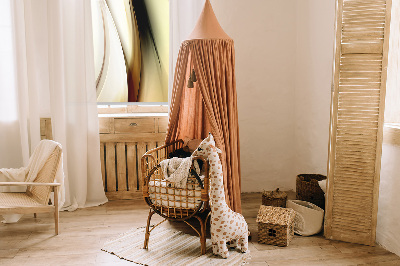 Rollo Fenster in gelber Abstraktion