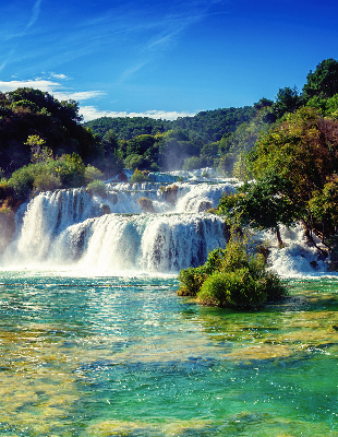 Rollo Fenster wasserfall