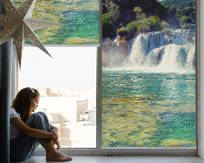 Rollo Fenster wasserfall