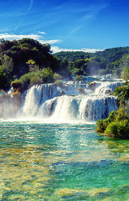 Rollo Fenster wasserfall