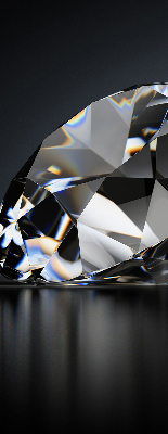 Fensterrollo mit Diamantenmuster