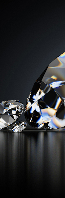 Fensterrollo mit Diamantenmuster