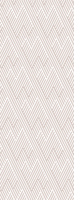 Rollo Fenster in Beige mit Streifen