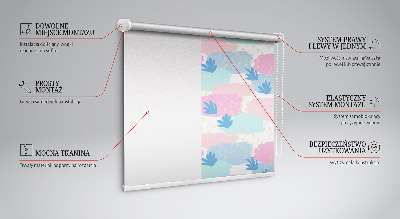 Fensterrollo innen in einer Ausführung für den Innenbereich