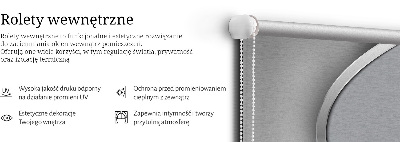 Fensterrollo aus Metall