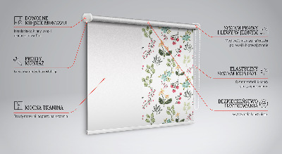 Fensterrollo für Pflanzen