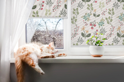 Fensterrollo für Pflanzen