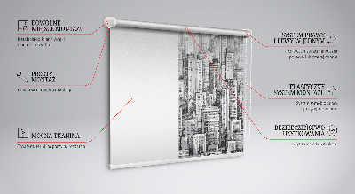 Fensterrollo Stadt