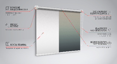 Fensterrollo innen verblassend