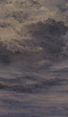 Rollo Fenster gemalter Himmel