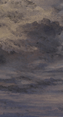Rollo Fenster gemalter Himmel