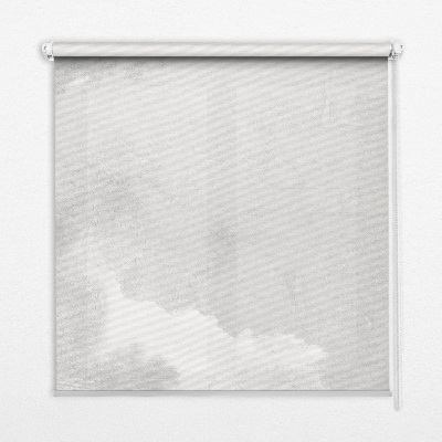 Fensterrollo in grauer Himmel-Optik