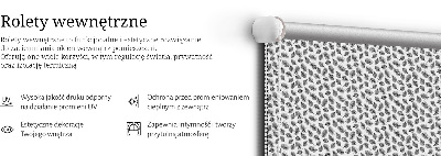 Fensterrollo innen federn