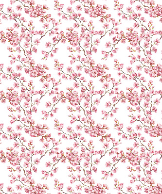 Rollo Fenster in Rosa mit Blütenblätter-Motiv