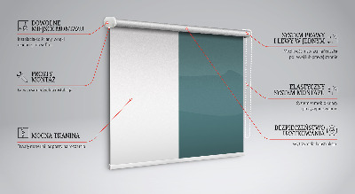Fensterrollo innen gebirge