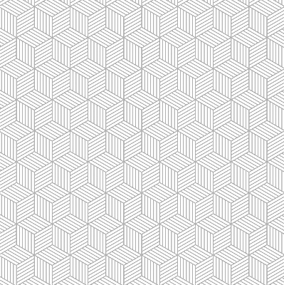 Fensterrollo innen in 3D-Würfelform