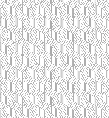 Fensterrollo innen in 3D-Würfelform