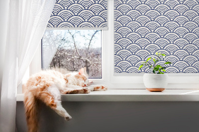 Rollo Fenster halbkreisförmig