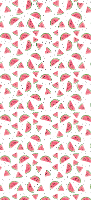 Fensterrollo innen mit Wassermelonenmotiv