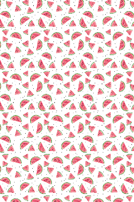 Fensterrollo innen mit Wassermelonenmotiv