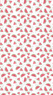 Fensterrollo innen mit Wassermelonenmotiv