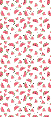 Fensterrollo innen mit Wassermelonenmotiv