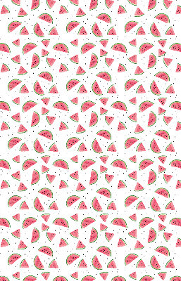Fensterrollo innen mit Wassermelonenmotiv