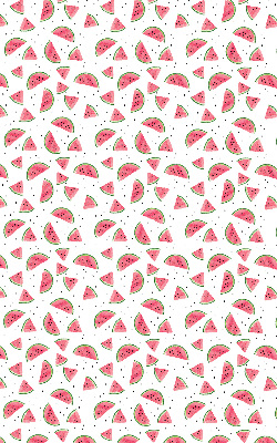 Fensterrollo innen mit Wassermelonenmotiv