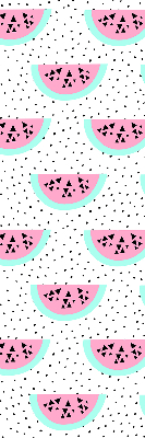 Fensterrollo mit Wassermelonenmotiv