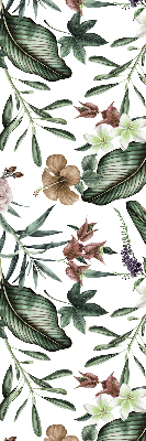 Fensterrollo in exotischer Naturoptik