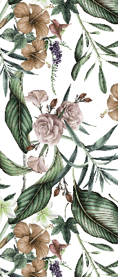Fensterrollo in exotischer Naturoptik
