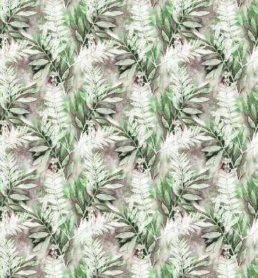 Fensterrollo innen mit glänzenden Blättern