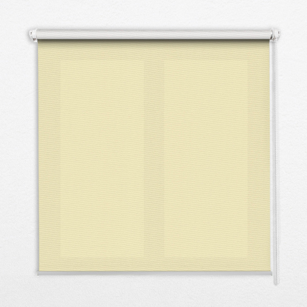 Rollo Fenster in Hellgelb