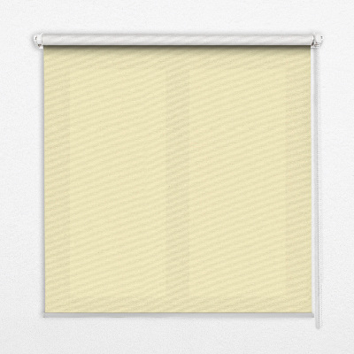 Rollo Fenster in Hellgelb