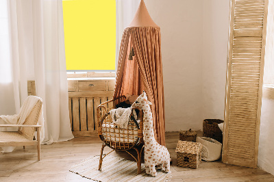 Fensterrollo gelb