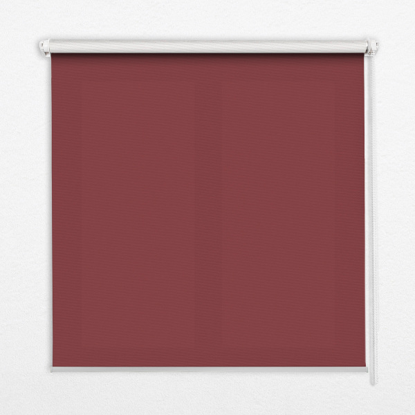 Fensterrollo innen in Rot