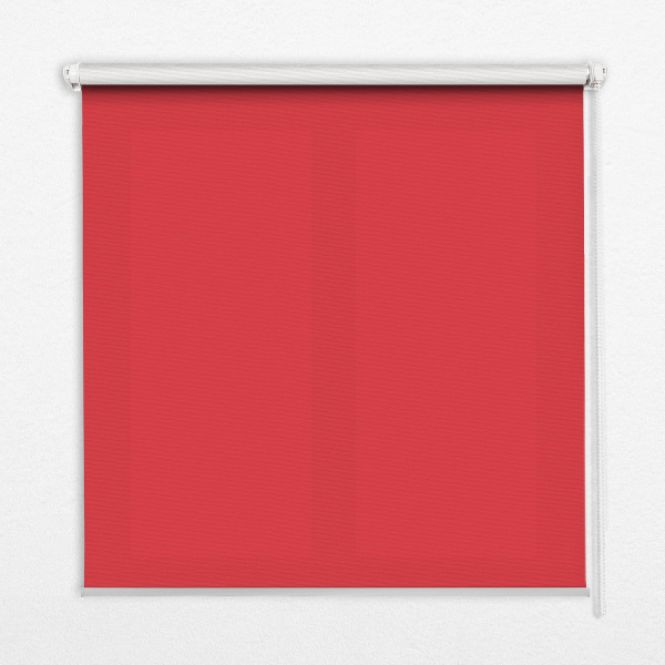 Fensterrollo innen in Rot