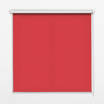 Fensterrollo innen in Rot