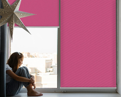 Fensterrollo rosa