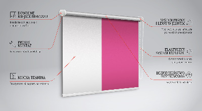 Fensterrollo rosa