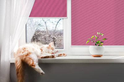Fensterrollo rosa