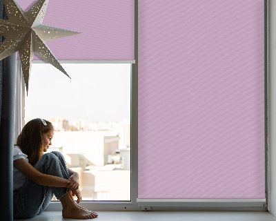 Fensterrollo innen in Rosa