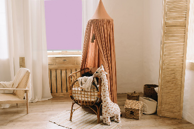 Fensterrollo innen in Rosa